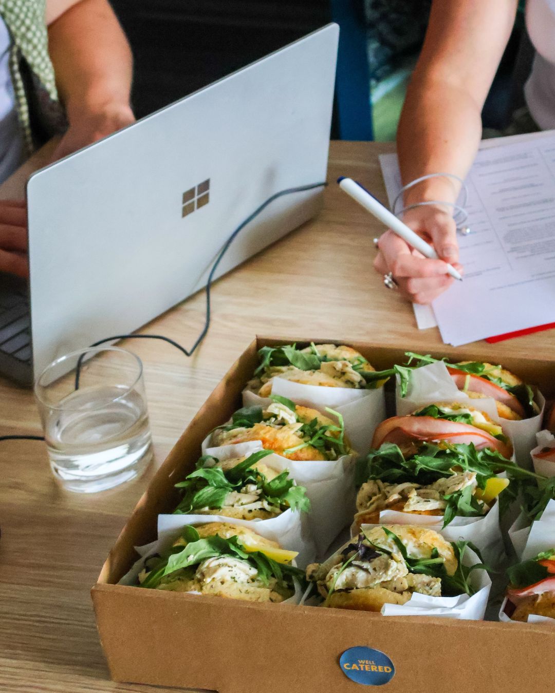 Well Catered healthy catering options for corporate events