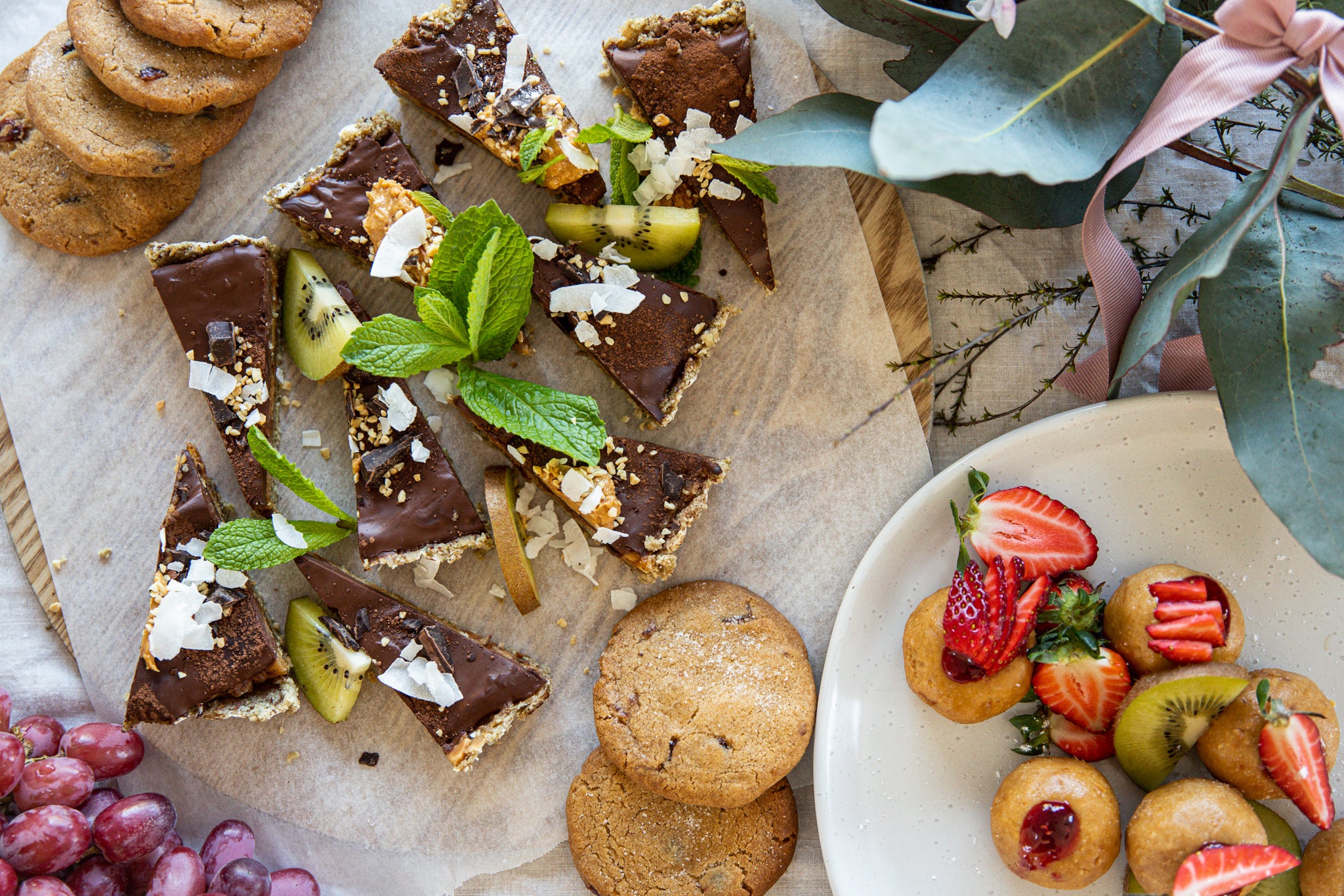 Locally sourced seasonal produce used in Wanaka catering